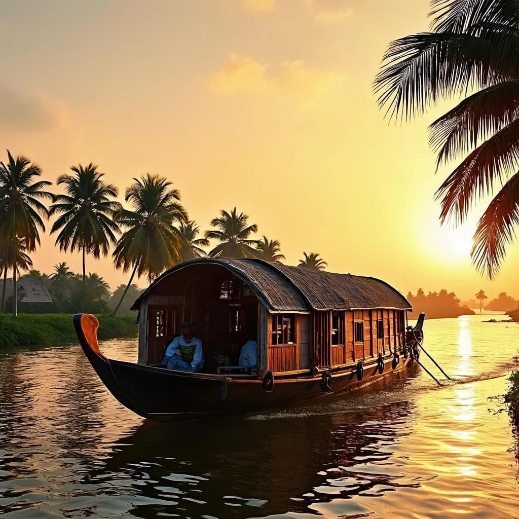 Allapey Houseboat